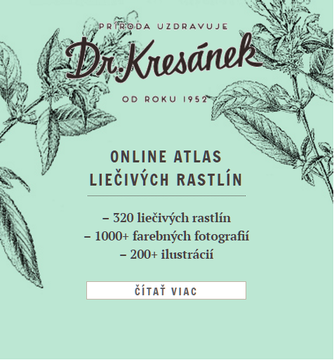 Dr. Kresánek ONLINE ATLAS LIEČIVÝCH RASTLÍN